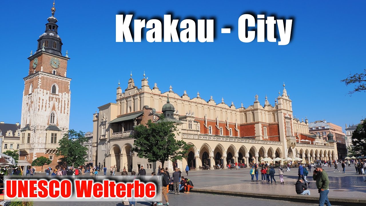 🇵🇱 Krakau in Polen | City by Day & Night