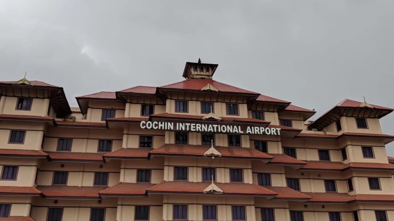 Kochi Airport Flood Aerial View - Landing In Cochin International Airport, Kerala Flood