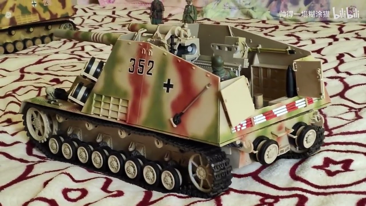 Nashorn und Hummel 1:35 RC conversion