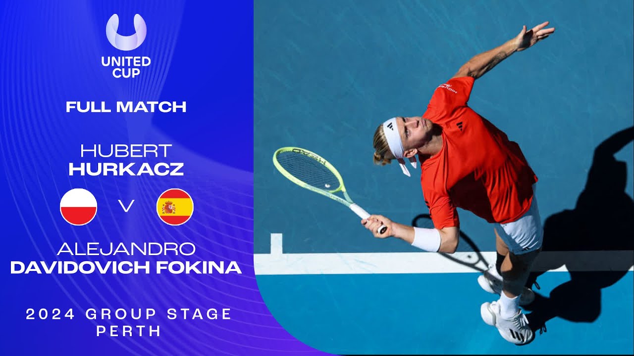 Hubert Hurkacz v Alejandro Davidovich Fokina Full Match | United Cup 2024 Group A