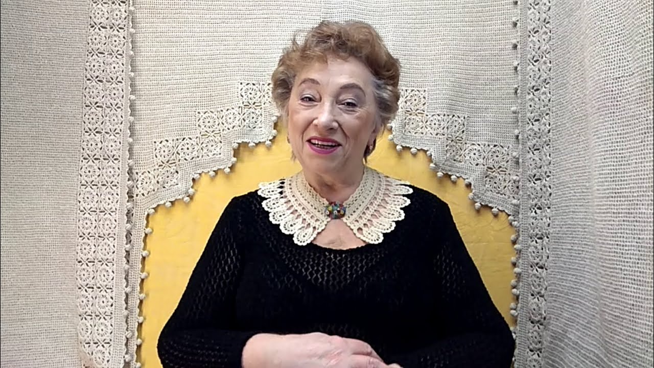 Воротничок с фестонами. Мастер-класс по вязанию крючком от О. С. Литвиной.