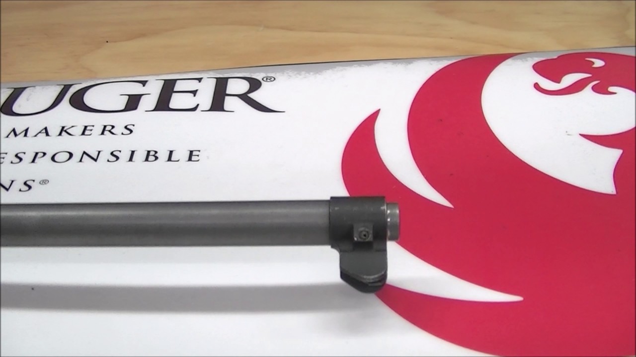 Ruger Mini 14 580 Series Front Sight Removal