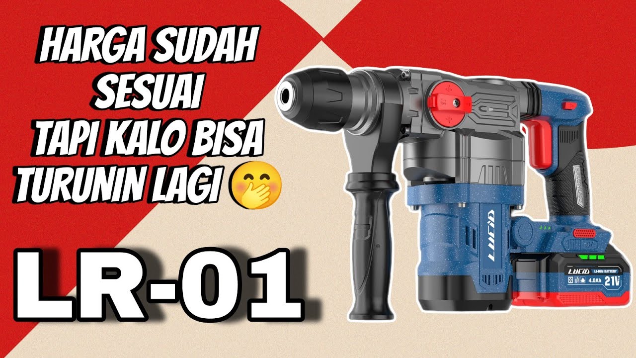 ROTARY HAMMER LUCID LR-01 IMPACT ENERGY 5JOULE 