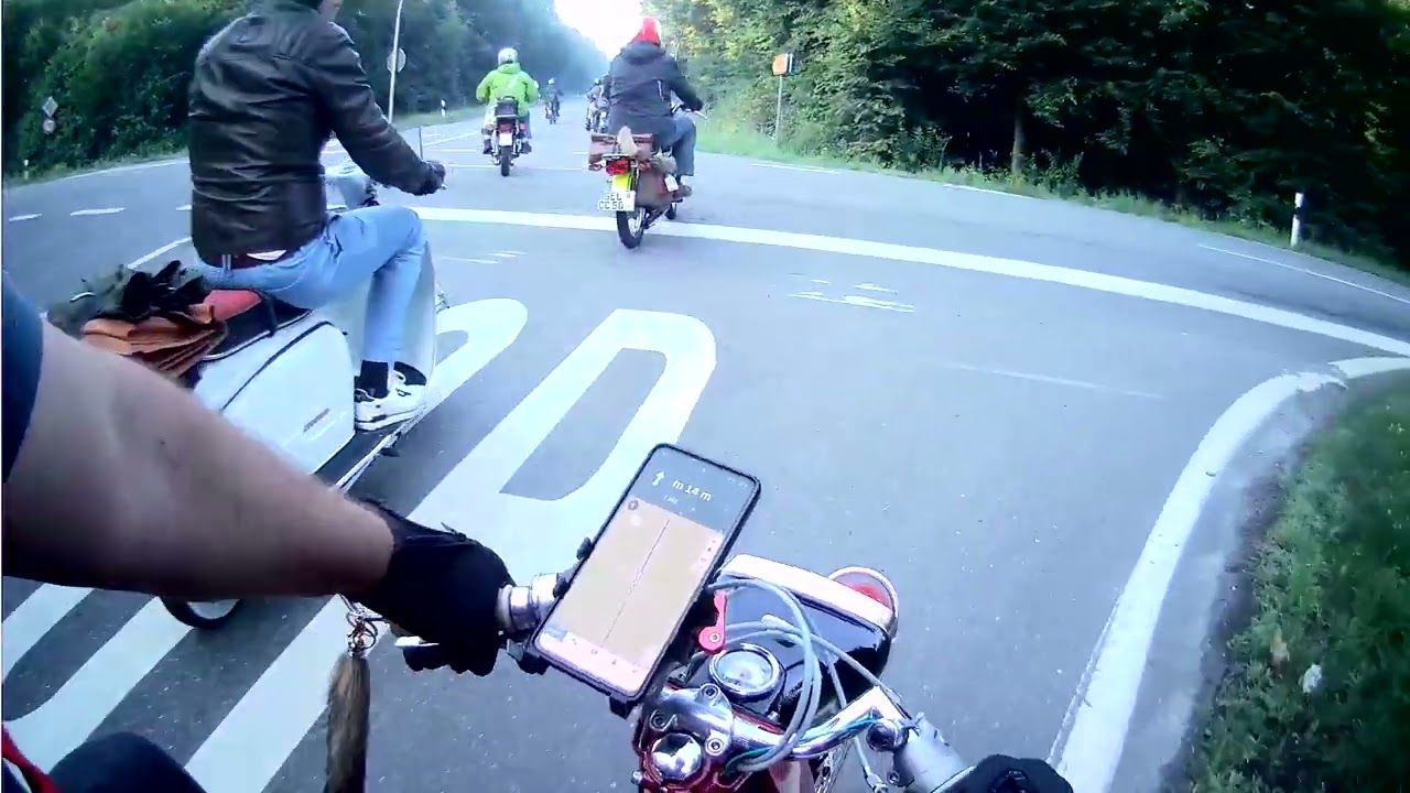 Weserbergland Mopedmarathon 2025, Teil 1