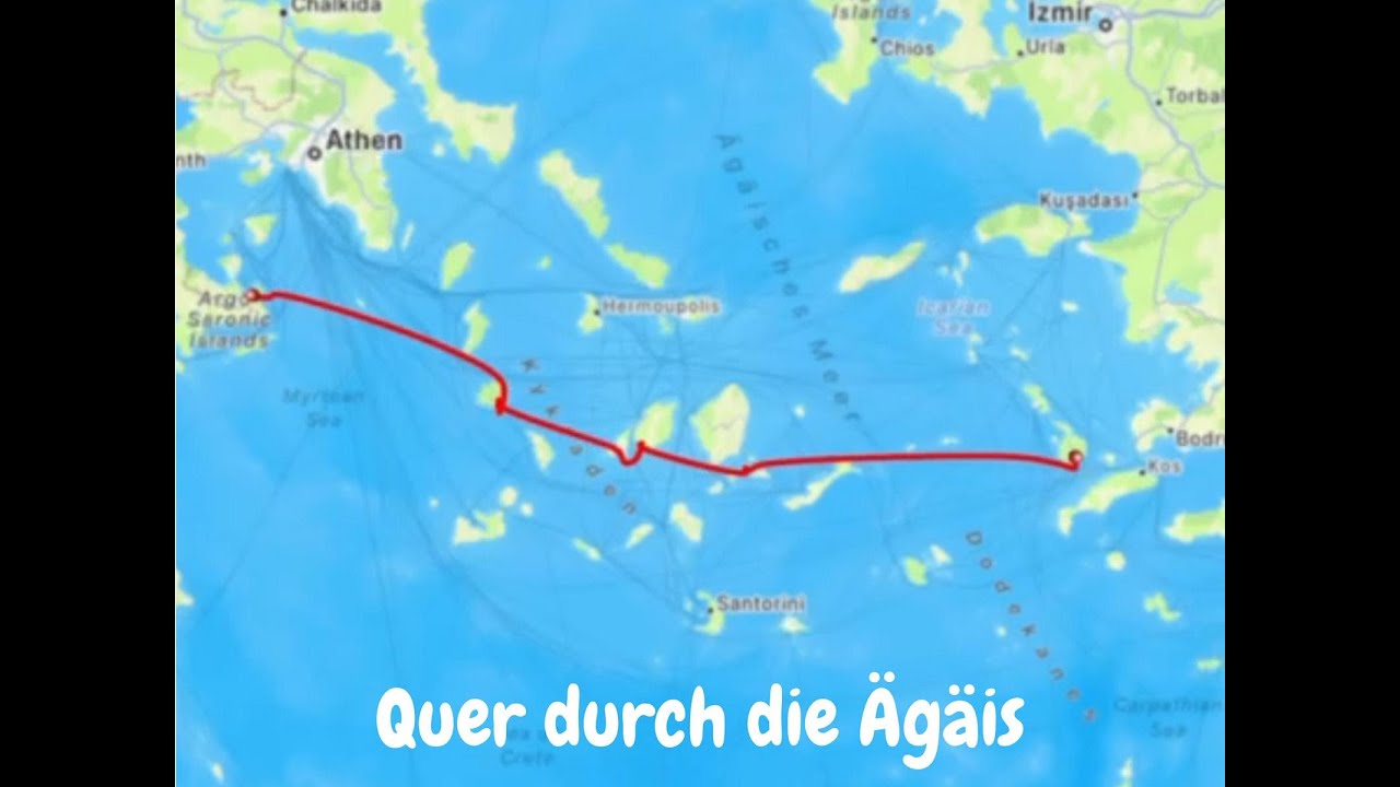 Quer durch die Ägäis