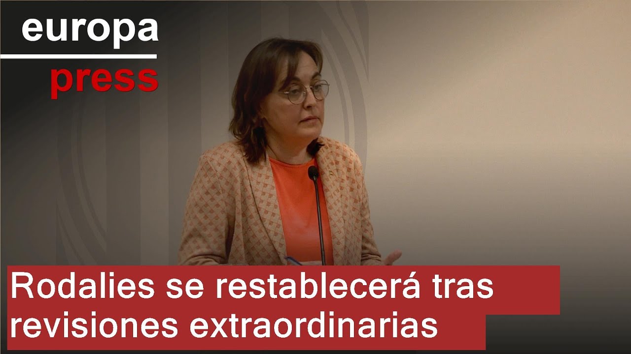 Paneque dice que Rodalies se restablecerá tras revisiones 