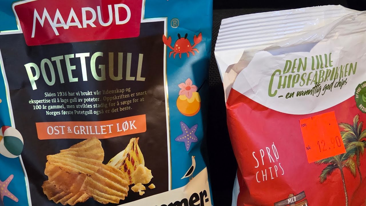 Smaker cihps og drikke 🤣🥰