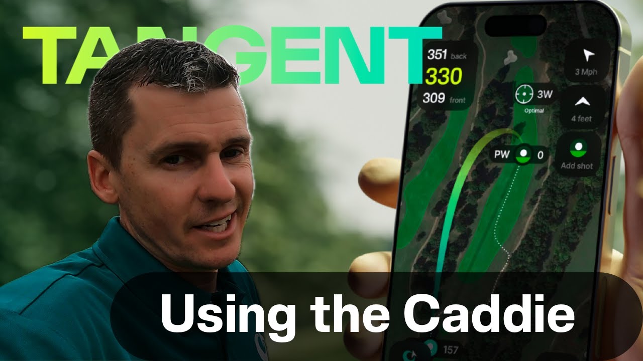 Принимайте более взвешенные решения при игре в гольф с Tangent Caddie