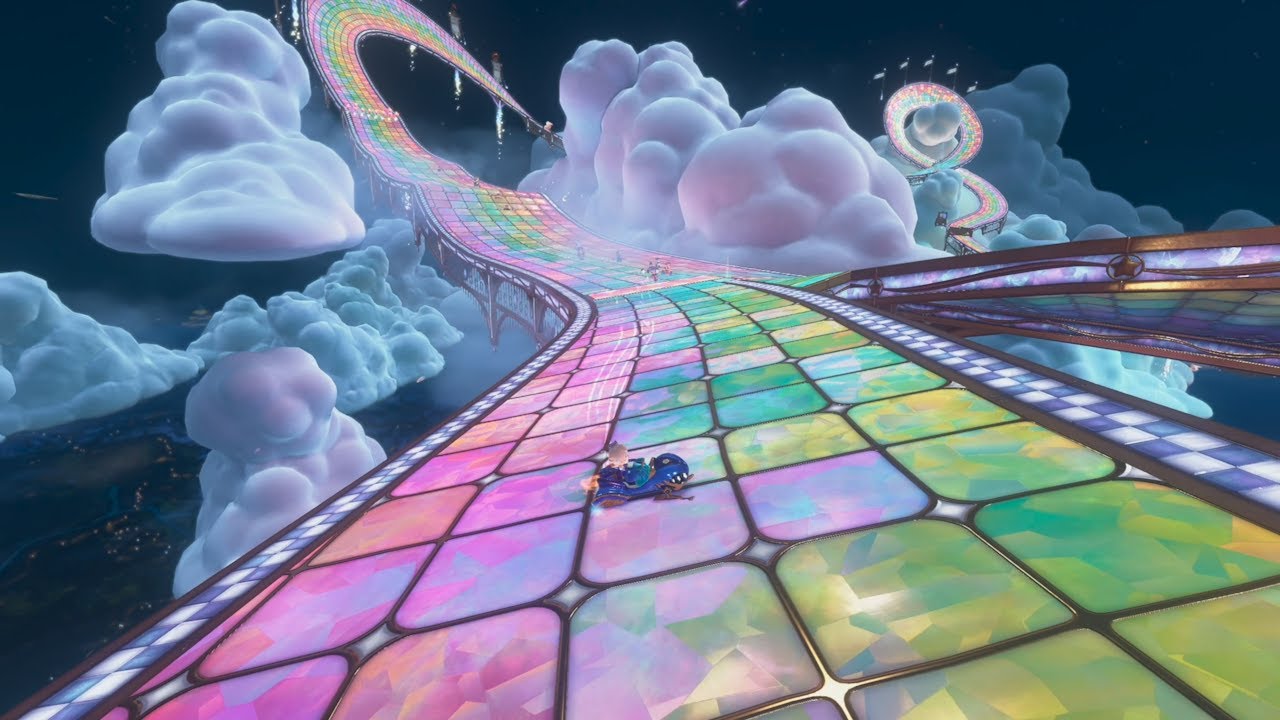 Rainbow Road Is Awesome - Mario Kart World 4K HDR
