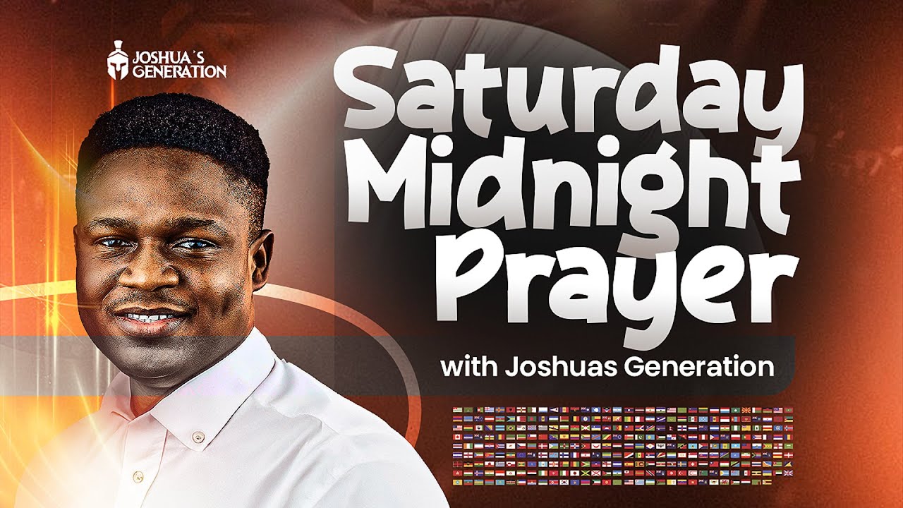 Saturday MIDNIGHT PRAYERS 30th August 2025 with Joshua's Generation