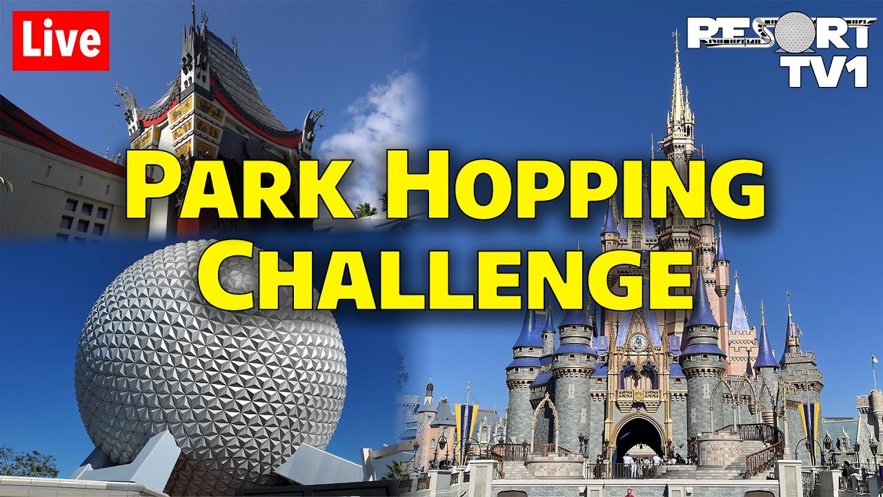 🔴Live: ALL DAY Walt Disney World Park Hopping Live Stream Challenge - 3-27-21