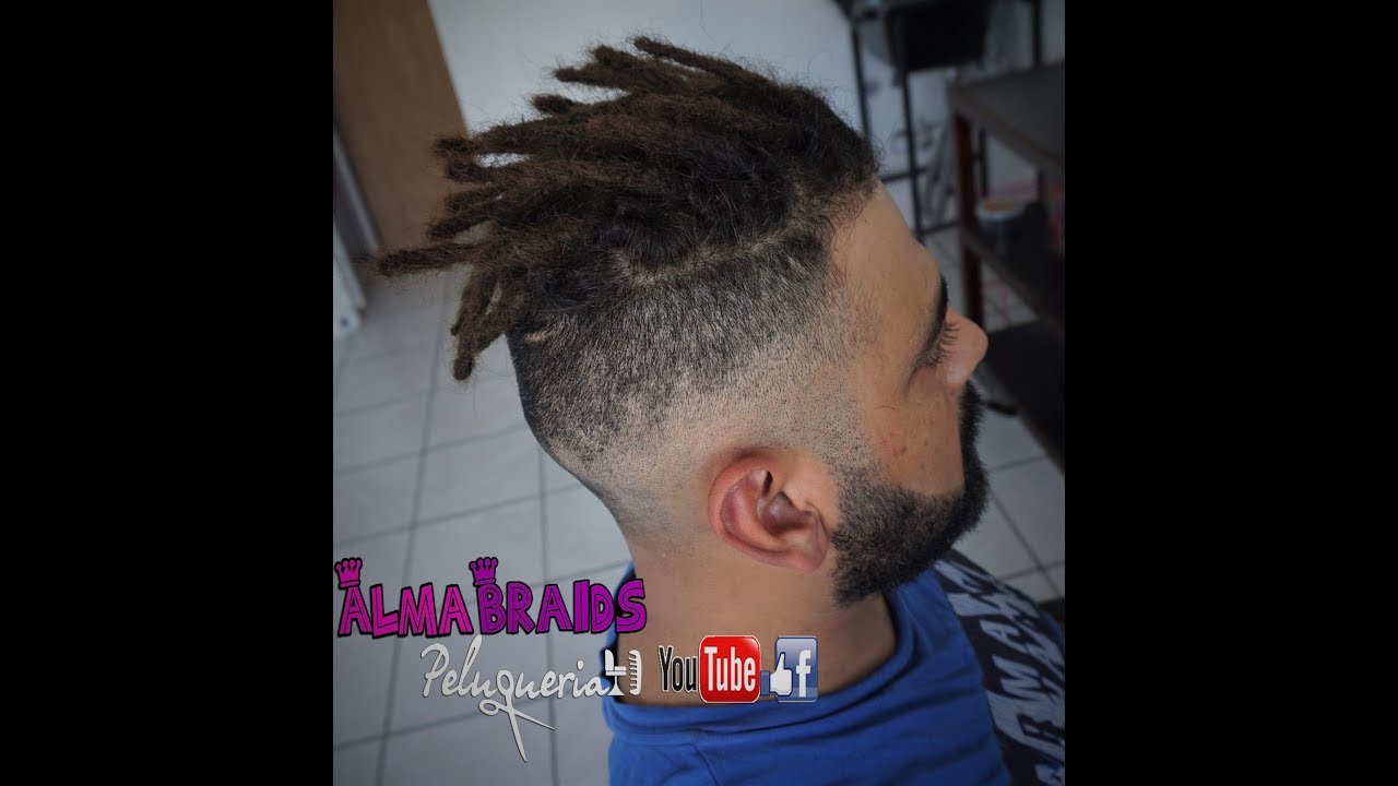 Rastas Cortas para Hombre, Dreadlocks makeover #almabraids