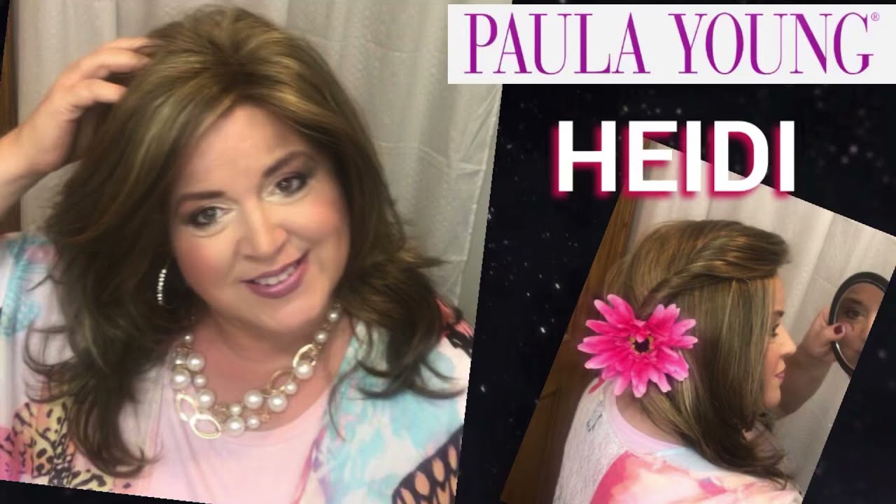 Paula Young HEIDI Wig SF12/28 Honey | Wig Review, Styling & Updo | How to Secure Lace Front