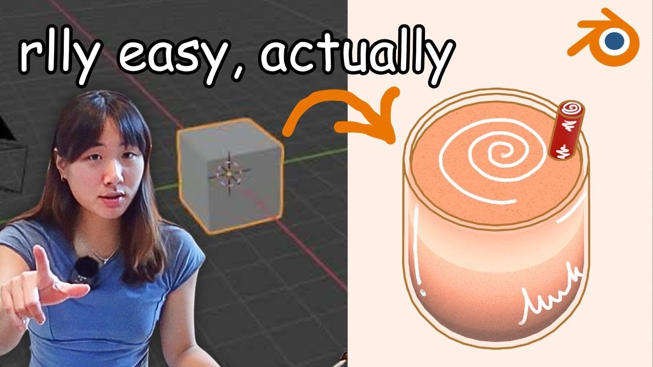 Изучите Grease Pencil за 10 МИНУТ (урок по Blender для чайников)