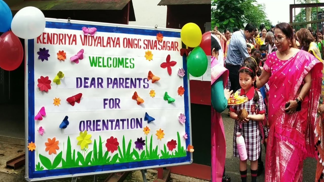 Orientation Program for Class One 2022-23 @KV ONGC Sivasagar//Welcoming Children at School.