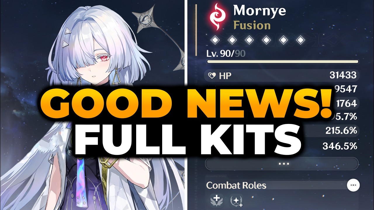 MORNYE UPDATED FULL BROKEN KIT BREAKDOWN | WUWA 3.0, Wuthering Waves, Mornye WUWA, WUWA Mornye, WUWA