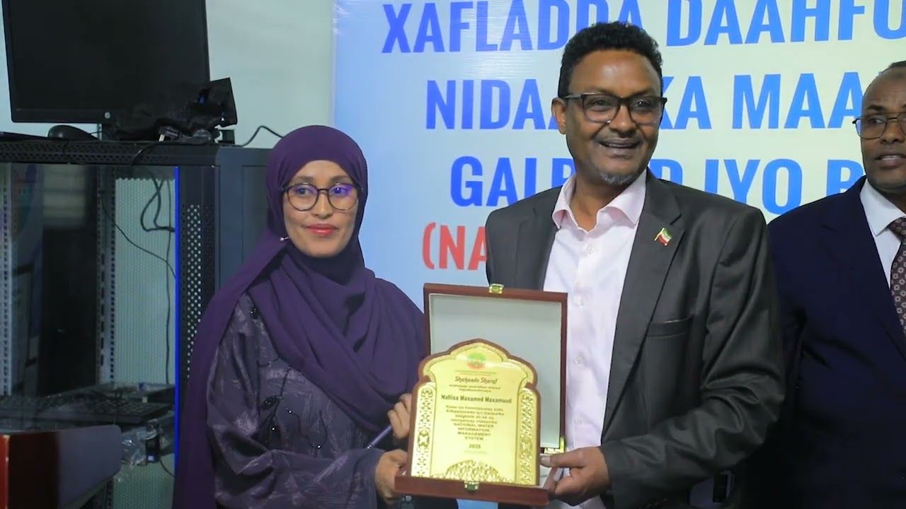 Wasiirka Wasaaradda Horumarinta Biyaha JSL Ayaa Daah-furay SYSTEM cusub oo la gula Soconayo Habraaca