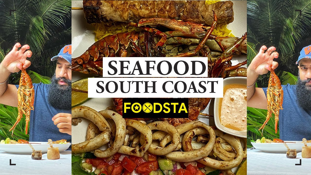Seafood Mombasa & Oreo Cheesecake! Sea food Diani! Giant Lobster!