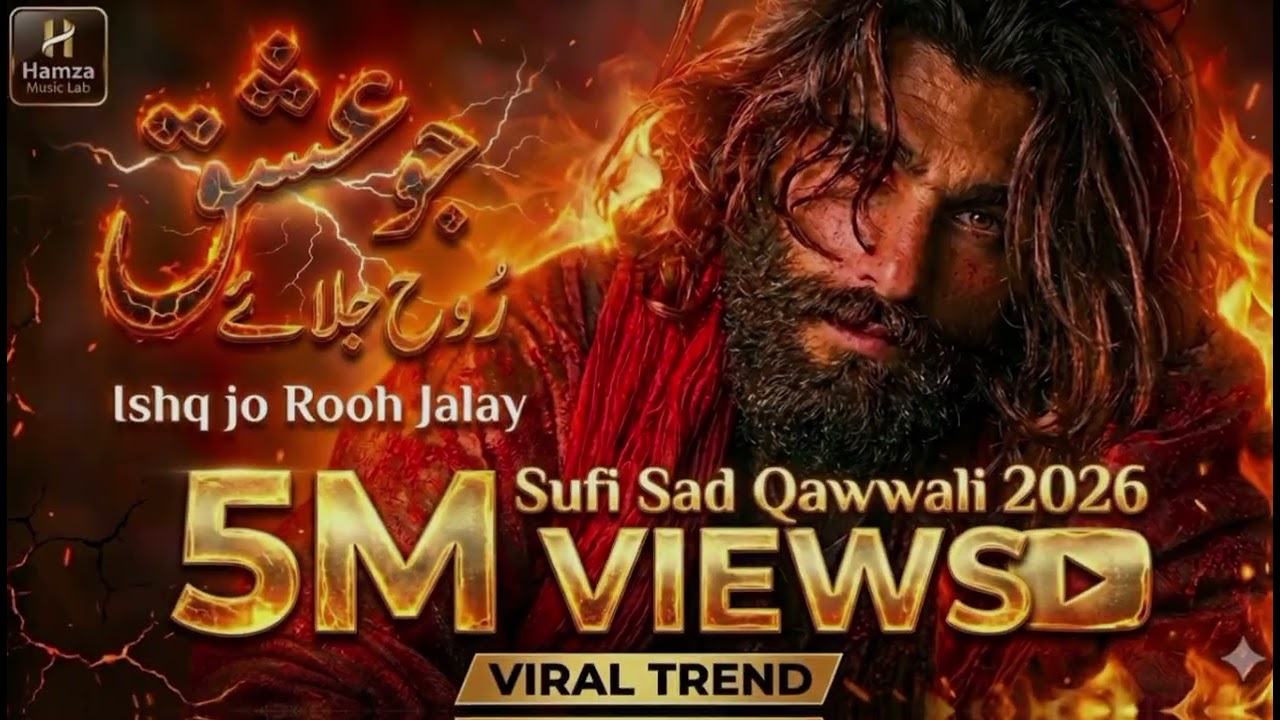 Ishq Jo Rooh Jalay | New Qawwali 2026 | Qalb e Ishq | Sufi Song
