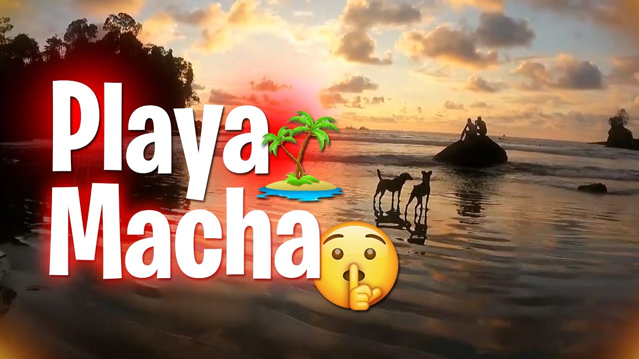 Asi es una playa escondida en Costa Rica | Playa Macha
