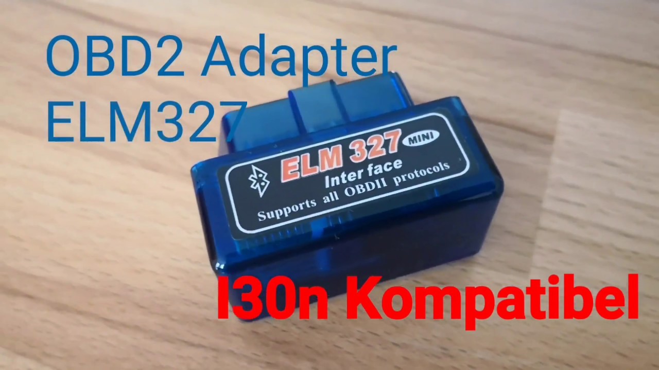 Hyundai I30N Performance - OBD2 Diagnose, Echtzeitanzeigen Fahrtenbuch am Monitor bedienen