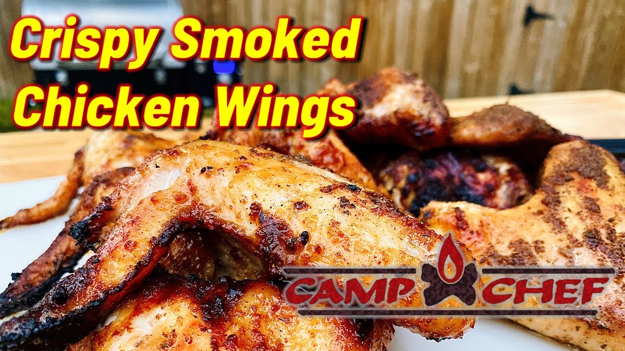 Smoked Chicken Wings | Camp Chef Pursuit 20 Pellet Grill Crispy Wings