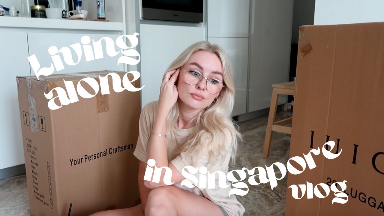 Moving out of my Singapore apartment vlog