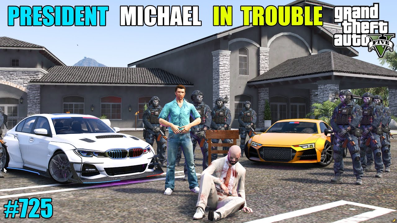 GTA 5 : CAN MICHAEL SAVE HIMSELF FROM GANGSTER TOMMY ? | GTA 5 GAMEPLAY #725