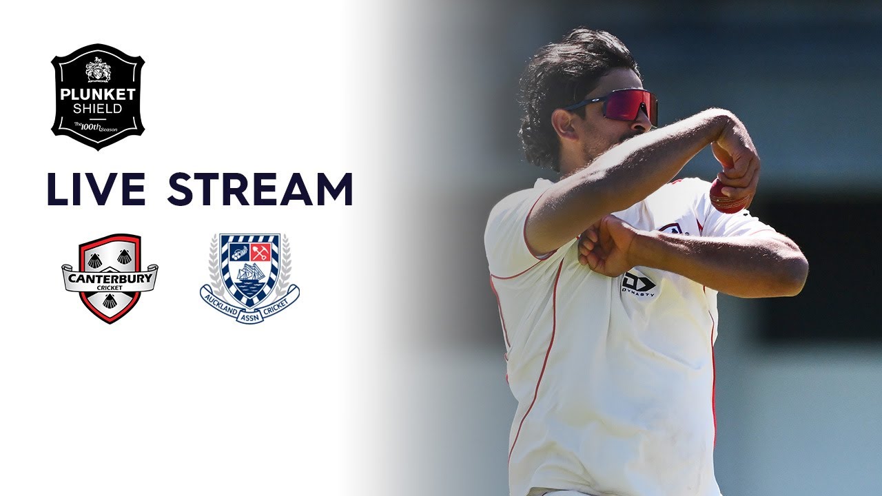 DAY 1 LIVE | Canterbury v Auckland Aces - Plunket Shield