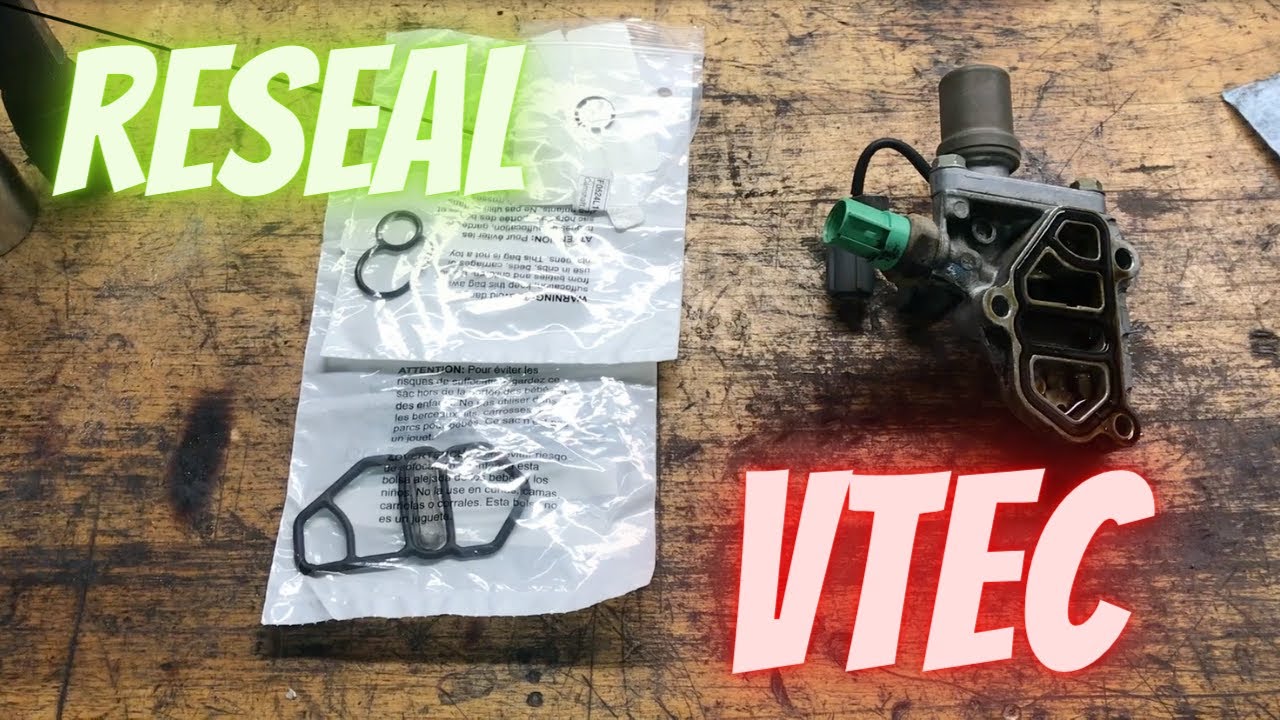 Полная замена уплотнений в блоке соленоидов VTEC — никаких утечек масла!