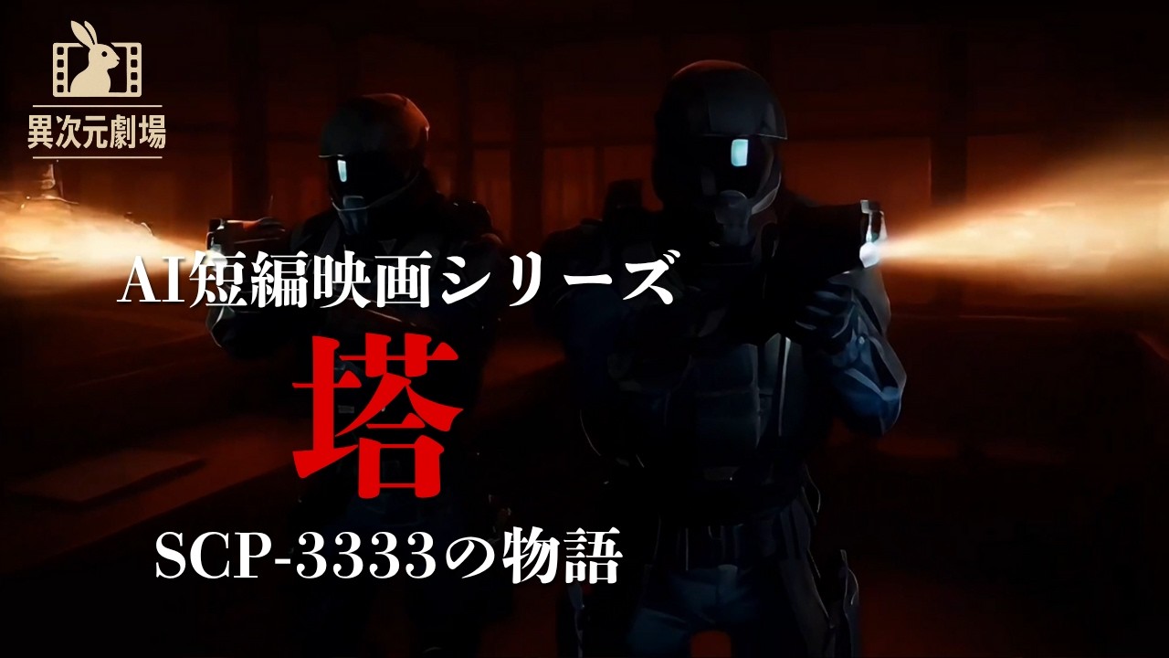 【AI短編映画】【塔】: SCP-3333の物語