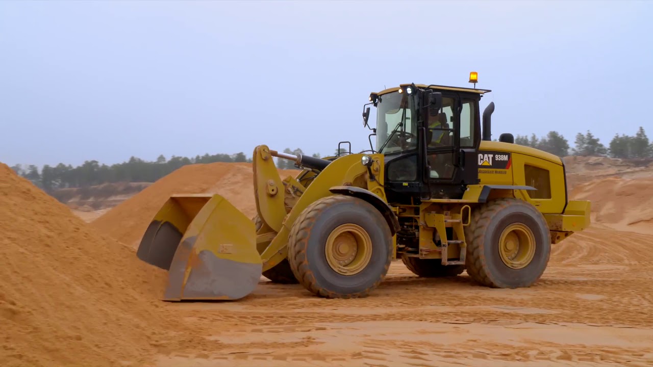 Cat&reg; 938M Aggregate Handler Customer Story &ndash; Martin Marietta (Columbia, SC)