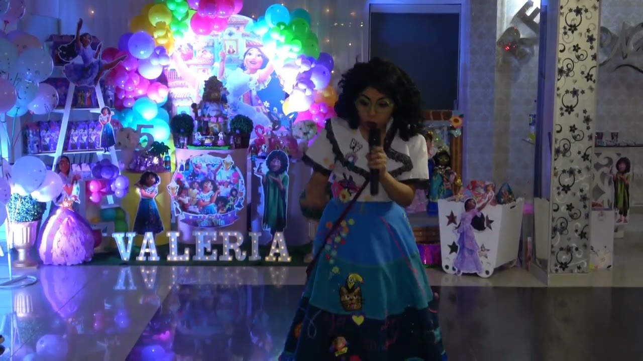 Show de Encanto (Cumpleaños de Valeria) #isabellamadrigal #familiamadrigal #encanto