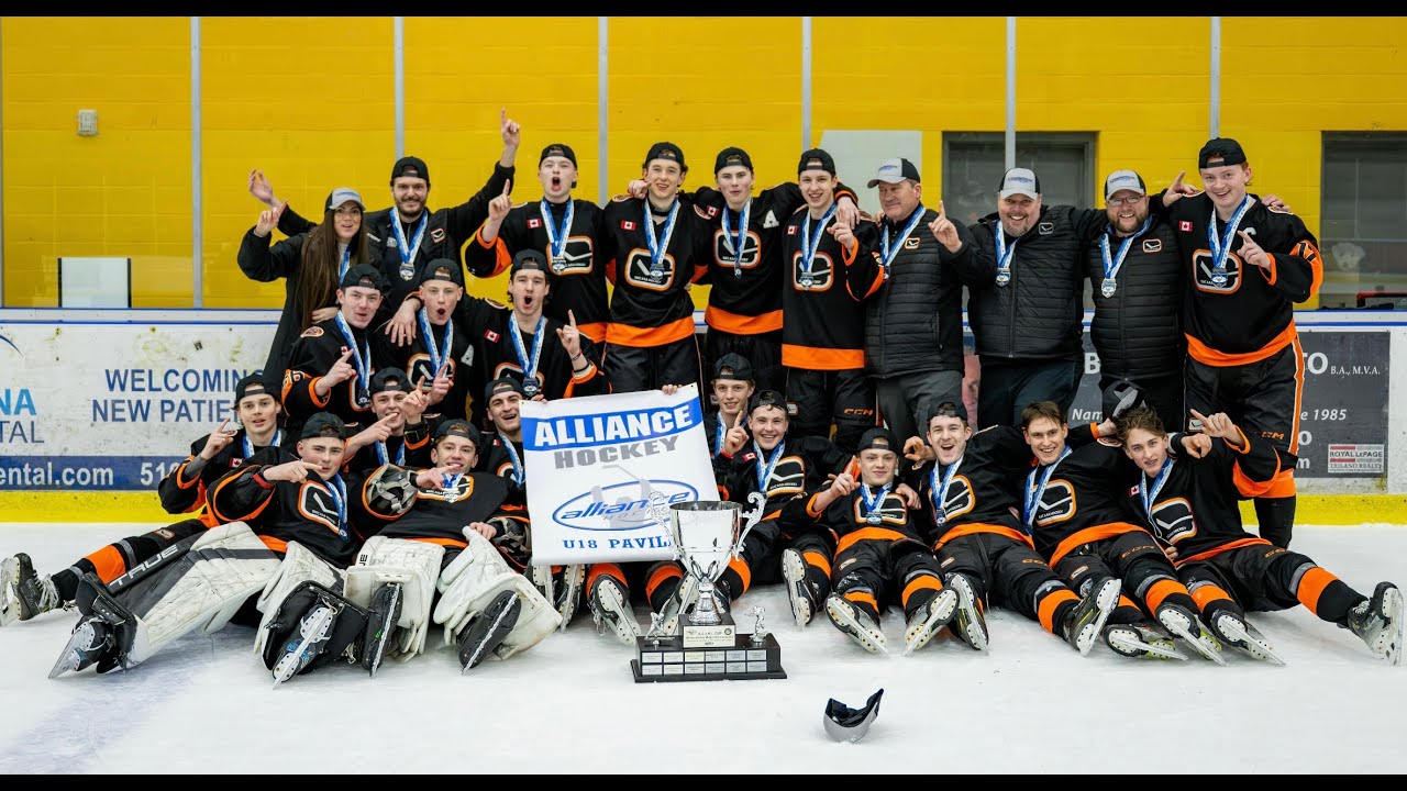 Under 18 Hockey (Game 5) - Waterloo Wolves vs Elgin-Middlesex Canucks