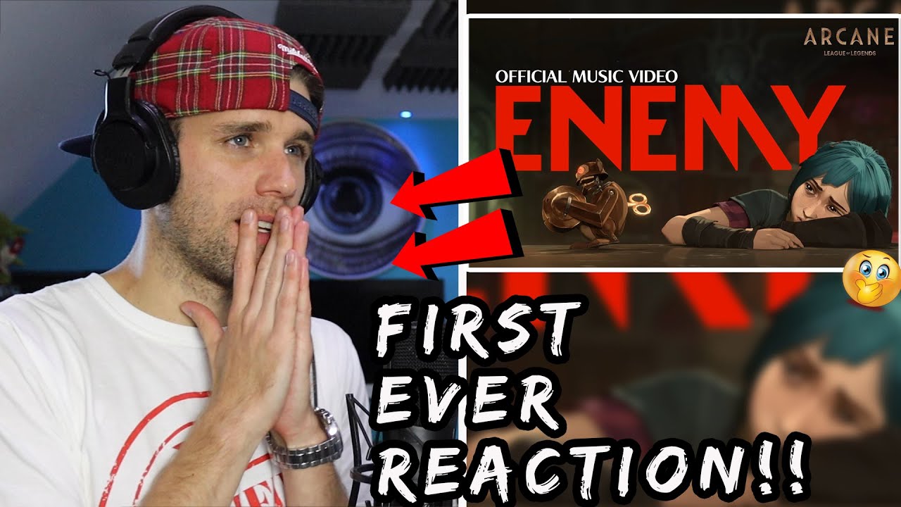 Rapper Reacts to IMAGINE DRAGONS & JID FOR THE FIRST TIME!! | ENEMY (ARCANE LEAGUE OF LEGENDS)