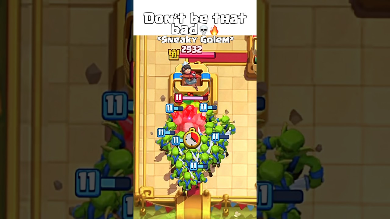 Always don&rsquo;t be worst💀🔥 #clashroyale