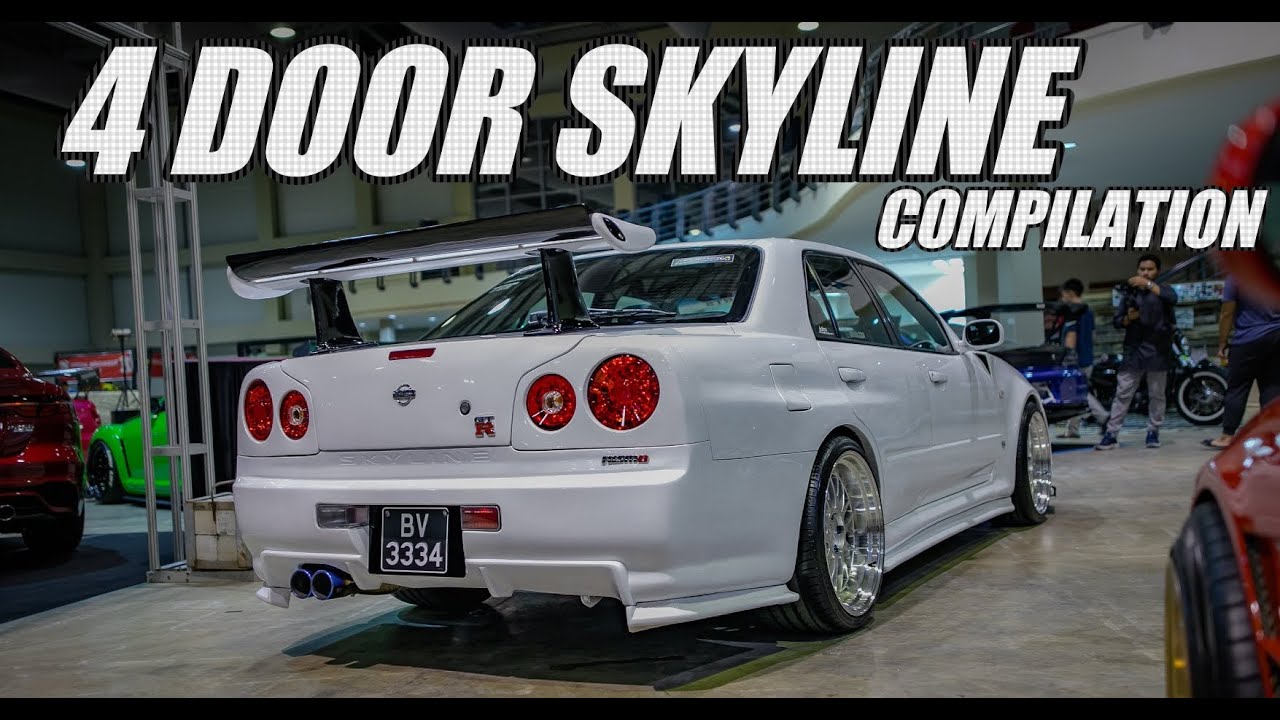 Skyline 4 Door Compilation - Borneo Kustom Show