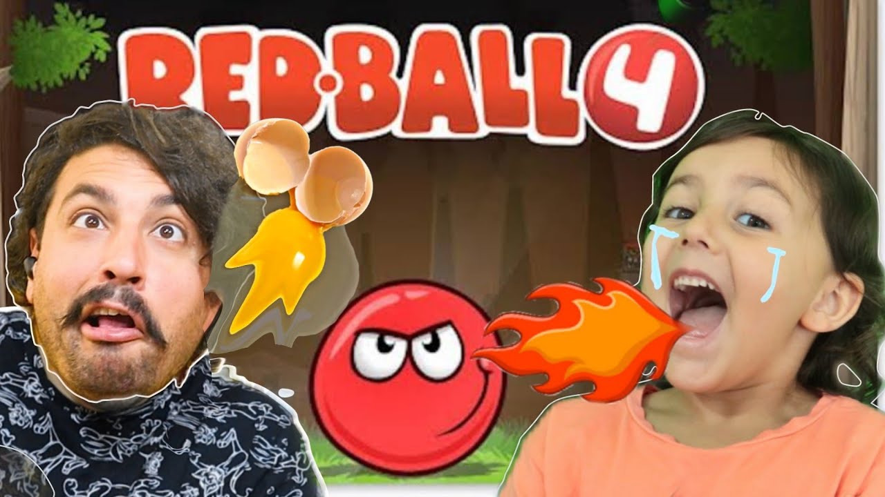ÇİĞ YUMURTA YEME CEZALI! RED BALL OYNUYORUZ 😂| REDBALL 4