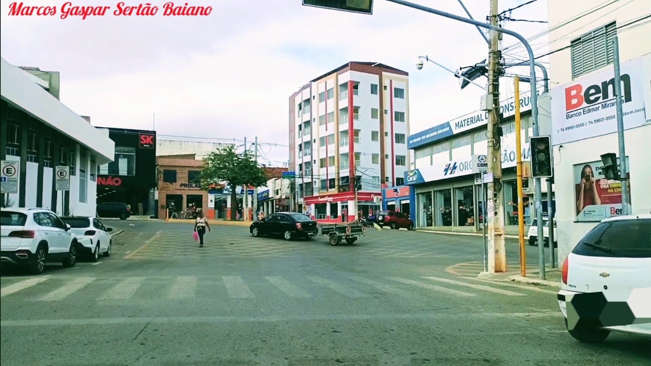 IRECÊ - BAHIA, A CIDADE QUE CRESCE A CADA DIA E TEM UM COMÉRCIO MUITO FORTE.