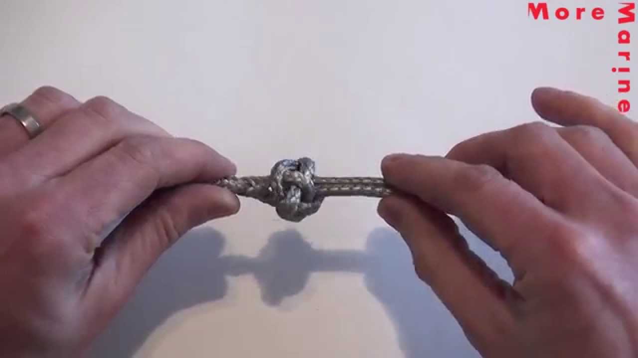 Splitshandleiding dyneema loop shackle, How to make a soft shackle.