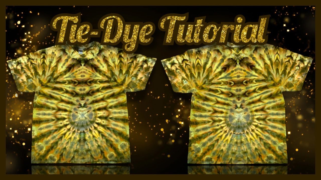 Tie-Dye: Curvy Line Incline Ice Dye | Single Color Ice Dye PRO Chem Loden