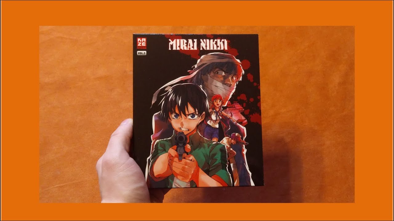 Unboxing Mirai Nikki Volume 3 + Booklet + Memorie