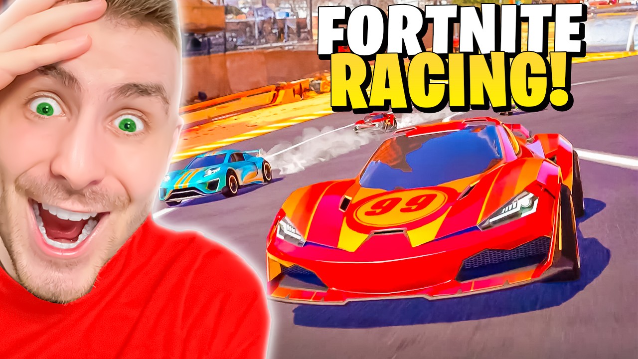 *NOV&Yacute;* ROCKET RACING DORAZIL DO FORTNITE!!