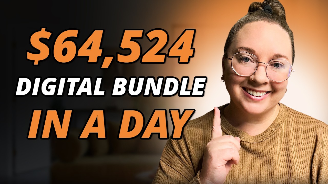 How to Create a Digital Bundle in 24hrs with A.I. (Make $5,377/mo)