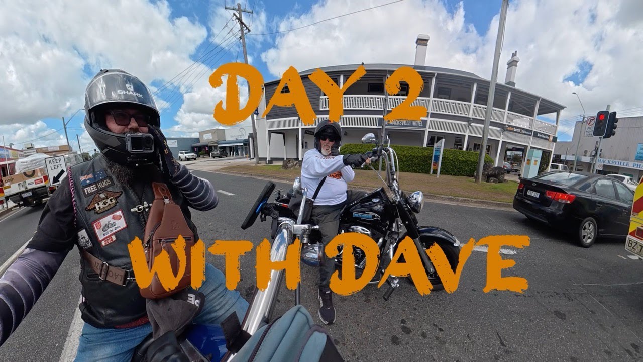 Day 2 riding with Dave