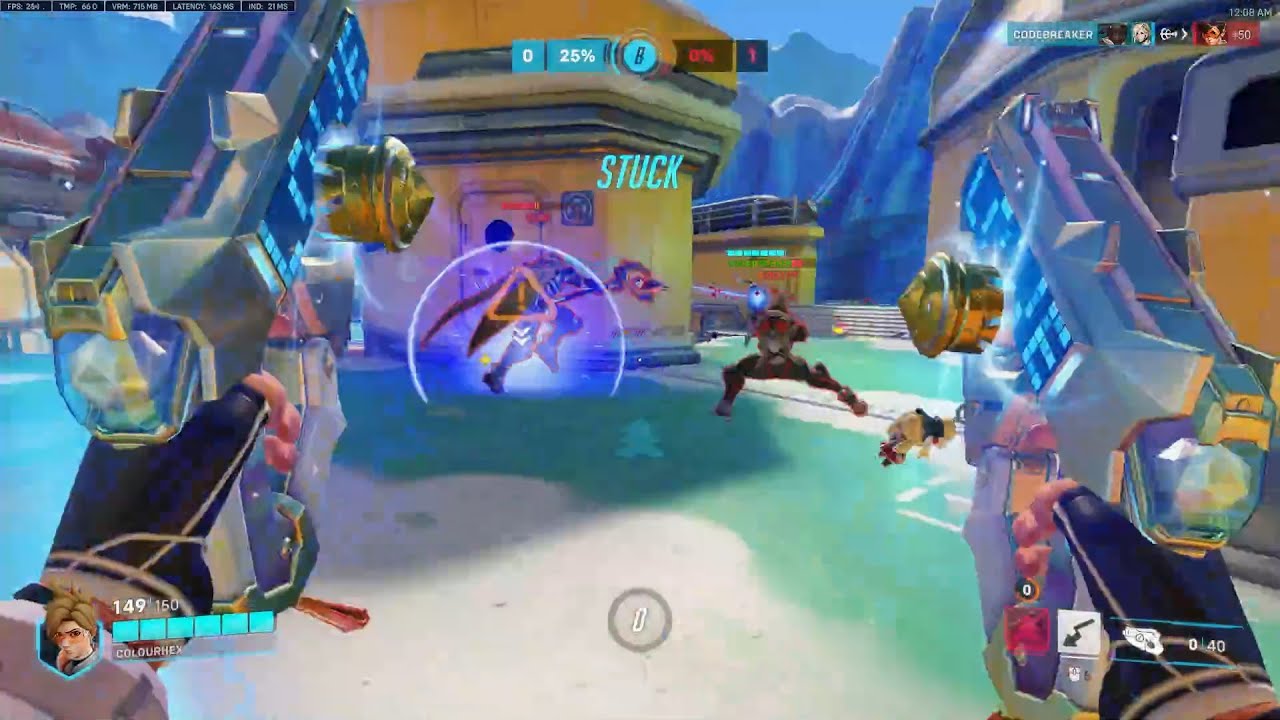 COLOURHEX - TRACER IS OP! OVERWATCH 2 SEASON 8 TOP 500 GAMEPLAY