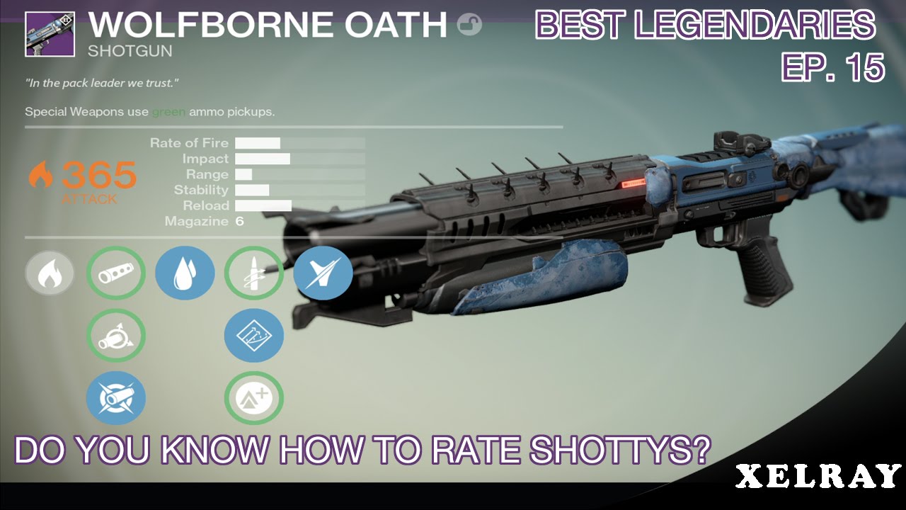 Destiny - Wolfborne Oath - Best Legendaries EP. 15
