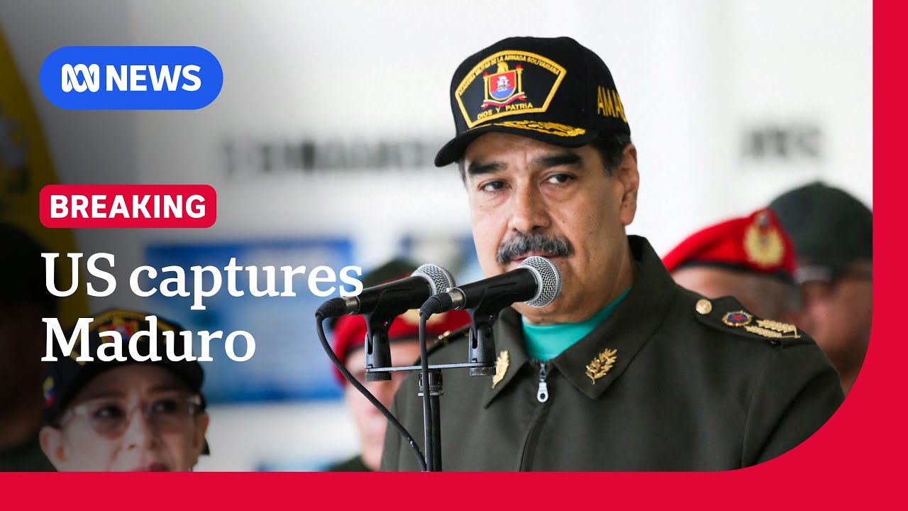 Trump says US has &lsquo;captured&rsquo; Nicol&aacute;s Maduro after strikes on Venezuela | ABC NEWS