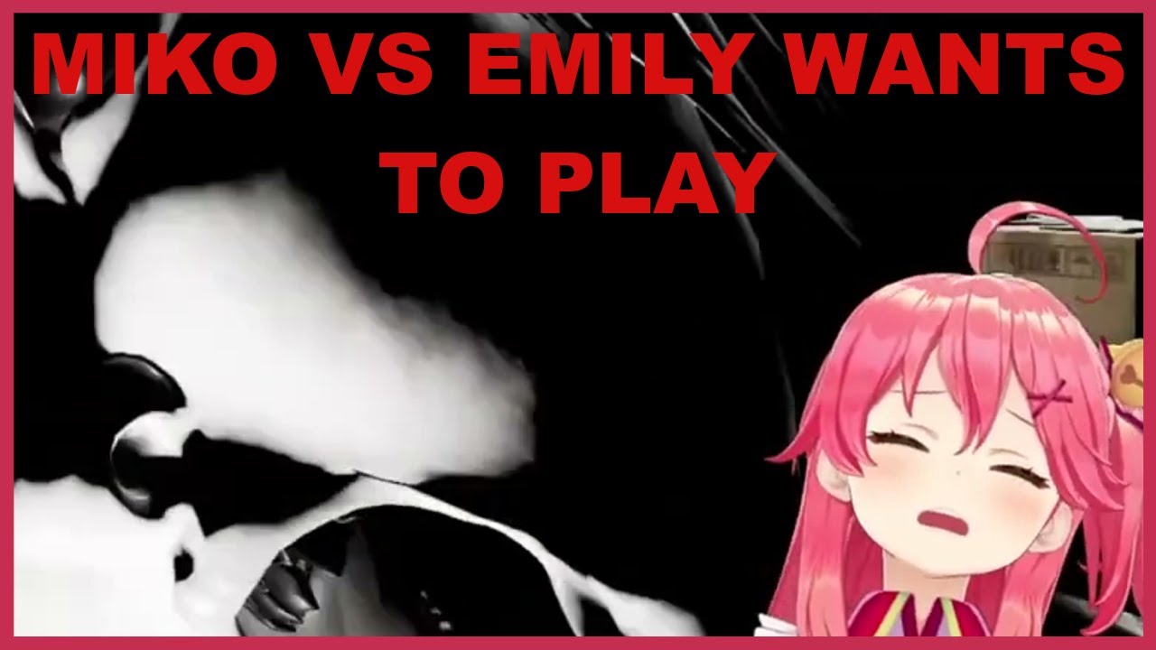Sakura Miko's ELITE Emily Wants To Play adventure; gets double jumpscared constantly