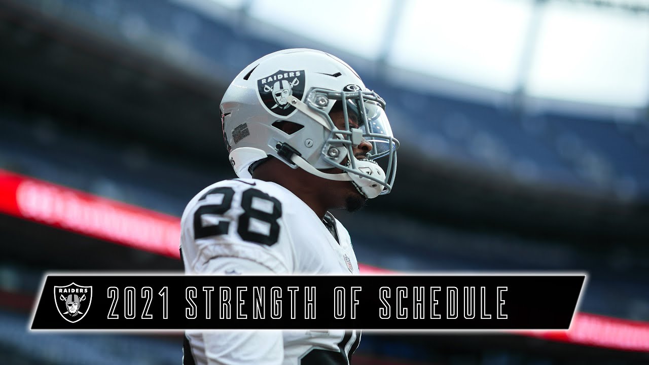Expanded Strength of Schedule Rankings for Every NFL Team in 2021 | NFL | Las Vegas Raiders